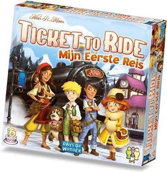 Thumbnail van een extra afbeelding van het spel Ticket to Ride Mijn Eerste Reis - Bordspel