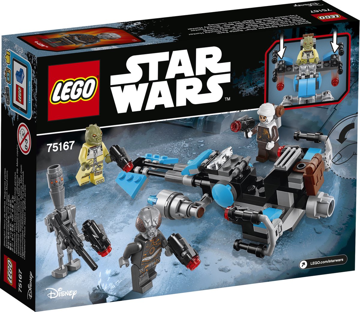 LEGO Star Wars Bounty Hunter Speeder Bike Battle Pack- 75167 — afbeelding 9