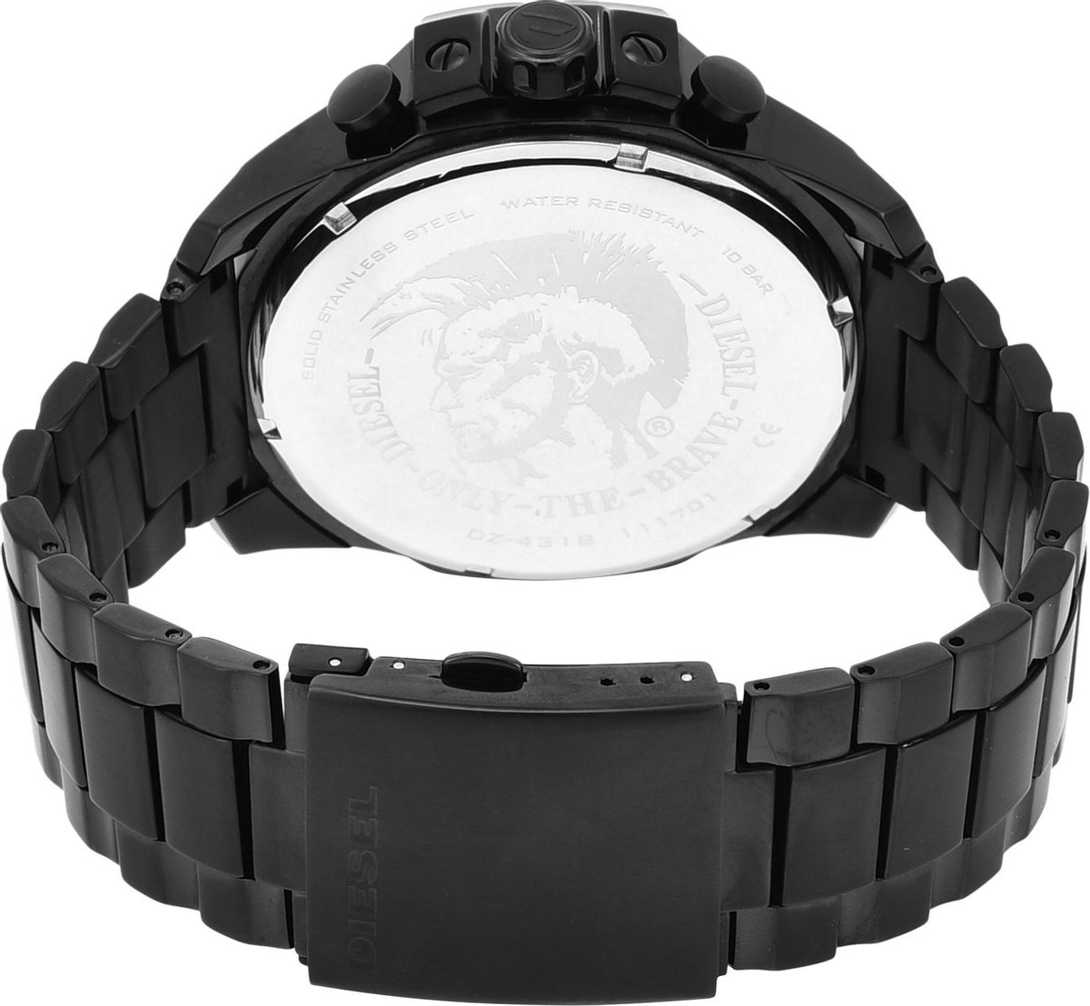 Diesel Mega Chief DZ4318 Heren Horloge - 51 mm | bol.com