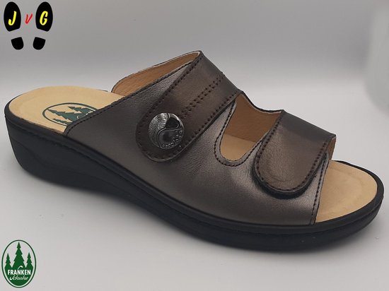Franken schühe dames slipper, F010 Bronze, H-Breedte, Maat 37 | bol.com