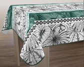 Tafelkleed anti-vlek Biloba vert 300 x 150 cm Tafellaken - Decoratieve Tafel Accessoires - Woonkamer Decoratie - Bonne et Plus®