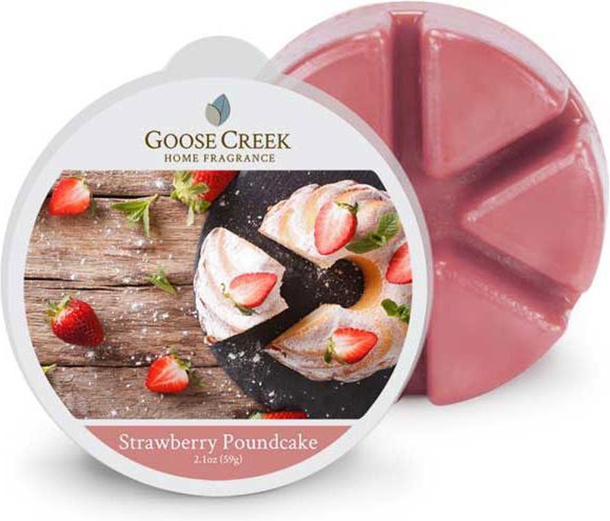 Goose Creek Candle Goose creek Strawberry Pound Cake wax melts roze