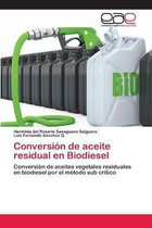 Conversion de aceite residual en Biodiesel