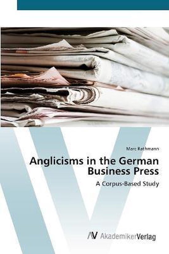 Anglicisms in the German Business Press - cover