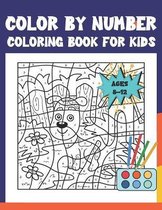 COLOR BY NUMBER Coloring Book for kids Ages 8-12