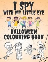 I Spy With My Little Eye Halloween Colouring Book