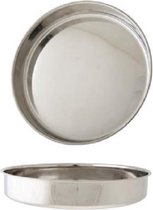 Cosy en Trendy Plateau - Zilver - Rvs - D28xh6cm - Inox  en Yourkitchen E-kookboek