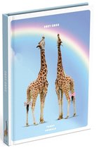 Funny animals schoolagenda 2021-2022 - 7 dagen over 2 pagina's - hard cover - 160 pagina's - 17.5 x 12.5 cm Giraf