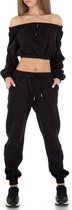 Catwalq - Two piece set Elin zwart - M