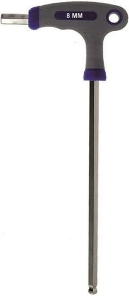 sourcing map H4 T-Handvat Inbussleutel 4Mm S2 Staal T-Sleutel Inwendige Zeskant Sleutel Reparatie Tool