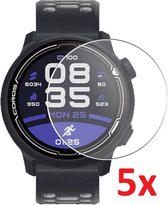 Tempered Glass Screenprotector Geschikt Voor Coros Pace 2 Smartwatch - Screen Protector Ultradun Gehard Glas - Scherm Beschermer Display Schermbeschermer Beschermglas - Set Van 5 S