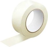 Afplaktape 80graden 38mmx50mtr - beige - 6 rollen