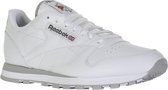 Reebok Classics Leather Sneakers voor Meisjes - Wit/Grijs - Maat 34.5