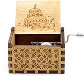 Muziekdoosje Happy Birthday - Verjaardag cadeau