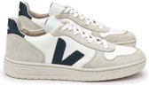 Veja V-10 B Mesh heren sneakers wit