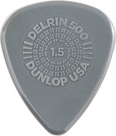 Dunlop Prime Grip Delrin 500 1.50 mm Pick 6-Pack standaard plectrum