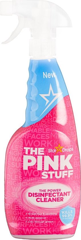 Stardrops - The Pink Stuff - The Power Disinfectant Cleaner - Badkamerreiniger - Allesreiniger Tegels en Sanitairreiniger - Met Gratis H.R.101 Schoonmaakdoekje