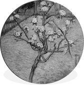 Poirier en fleurs - Peinture de Vincent van Gogh Cercle mural aluminium