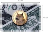 DogeCoin - Canvas - canvasdoek - woonkamer - posters - canvasdoeken - elon - wandpaneel - doge coin