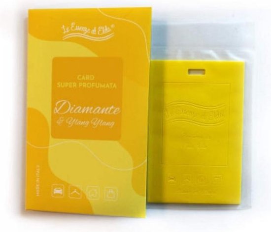 Carte Parfum de Lavage - Le Essenze di Elda - DIAMANTE & YLANG YLANG