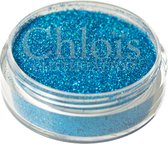Chloïs Glitter Laser Blue 20 ml - Chloïs Cosmetics - Chloïs Glittertattoo - Laser glitter - Cosmetische glitter geschikt voor Glittertattoo, Make-up, Facepaint, Bodypaint, Nailart