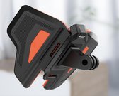 PRO SERIES Motor Helm Mount Strap Flodable Voorste voor GoPro / DJI OSMO / INSTA360 en Sports Action Cameras