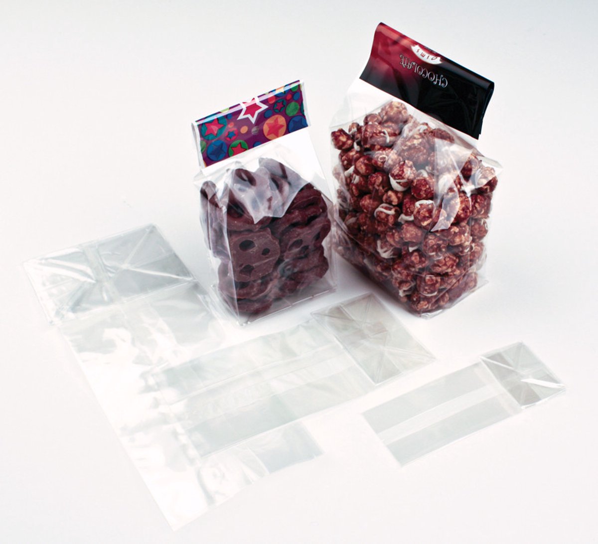 Blokbodemzakken Superhelder 10,2x7,6x25,4cm (100 stuks) | Uitdeelzakjes