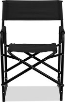 E-Z UP - Regisseursstoel - Standaard (zithoogte 46 cm) - Zwart aluminium frame