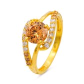 Dames ring Niharika champagne