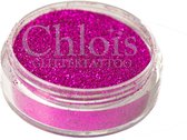 Chloïs Glitter Fuchsia 5 ml - Chloïs Cosmetics - Chloïs Glittertattoo - Cosmetische glitter geschikt voor Glittertattoo, Make-up, Facepaint, Bodypaint, Nailart - 1 x 5 ml
