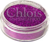 Chloïs Glitter Purple 5 ml - Chloïs Cosmetics - Chloïs Glittertattoo - Cosmetische glitter geschikt voor Glittertattoo, Make-up, Facepaint, Bodypaint, Nailart - 1 x 5 ml