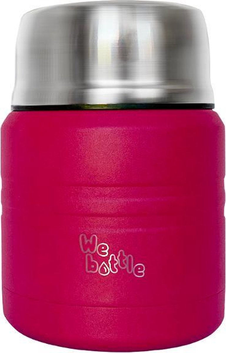 350ml Food Jar (Voedselthermos) - We Bottle - Dark Pink