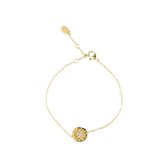 Etos x BiSjU Jewellery - Armband - Bedel - Steentjes - Gold Plated - Stainless Steel
