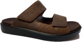 Ecco Flowt slippers bruin - Maat 41