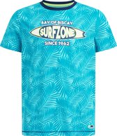 WE Fashion Jongens T-shirt met bladerendessin