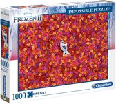 Clementoni Disney Frozen 2 – Impossible Puzzel – Legpuzzel 1000 Stukjes – Volwassenen
