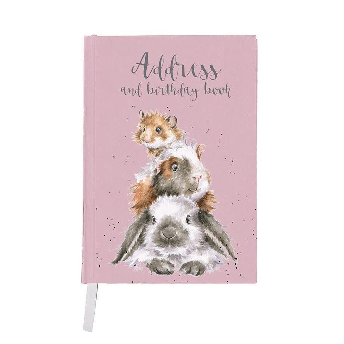 Adresboek - Piggy in the middle - Wrendale Designs