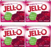 Jell-O Raspberry 4 x (3oz/85gr)