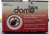 DOMOBIOS Bedwantsenvallen  50 stuks  Verticale vallen  Biocide  Bedbugs  Niet-toxisch