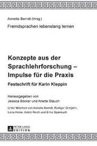 Konzepte aus der Sprachlehrforschung - Impulse für die Praxis