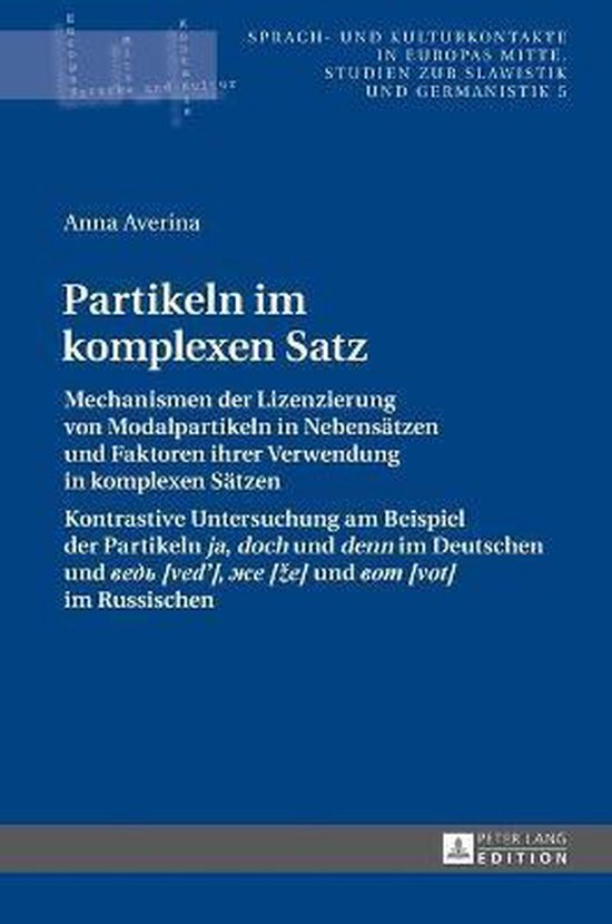 Partikeln im komplexen Satz - cover
