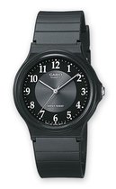 Casio CASIO Collection MQ-24-1B3LLEG Horloge - Kunststof - Zwart - Ø 33.99 mm