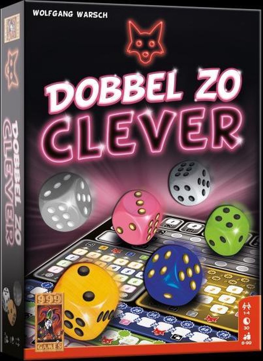 999 Games - Dobbel zo Clever - Dobbelspel - Het vervolg op het populaire dobbelspel Clever - Gezelschapsspel - Familiespel - Strategiespel - Klein cadeautje — afbeelding 8