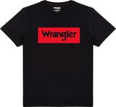 Wrangler LOGO TEE BLACK mannen T-SHIRTS M