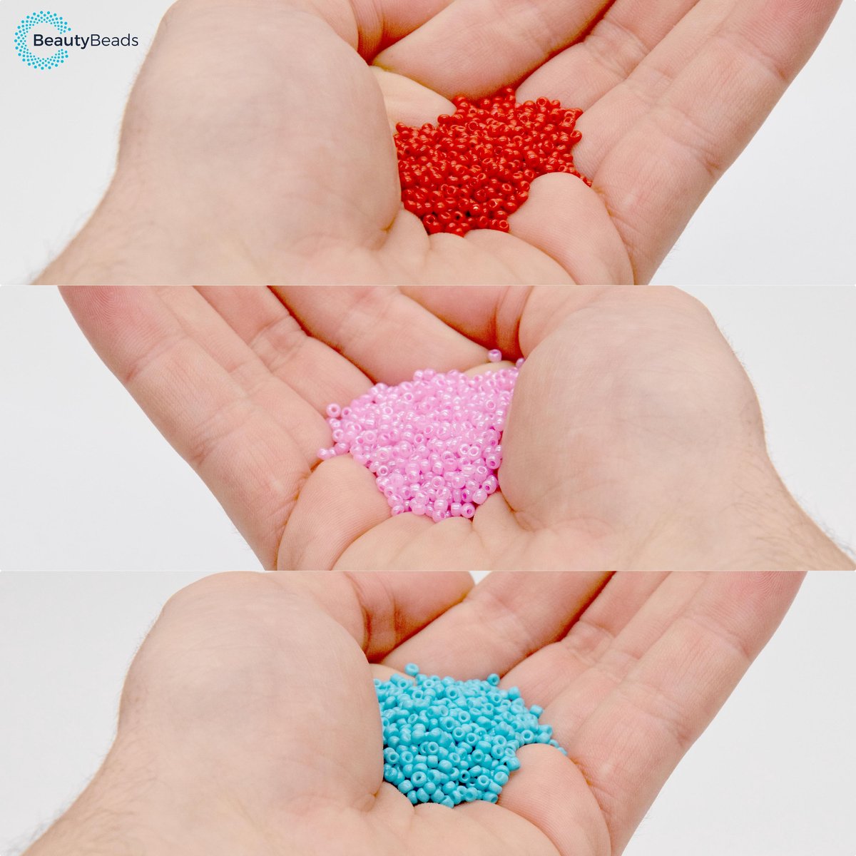 BeautyBeads Knutsel Sieradenpakket met +19000 Glaskralen en Letterkralen – Uitgebreide Kralenset met Letters voor Gepersonaliseerde Armbanden en Kettingen – 2mm Kralen - BB105 — afbeelding 2