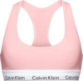 Calvin Klein dames Modern Cotton bralette top - ongevoerd - licht roze - Maat: S