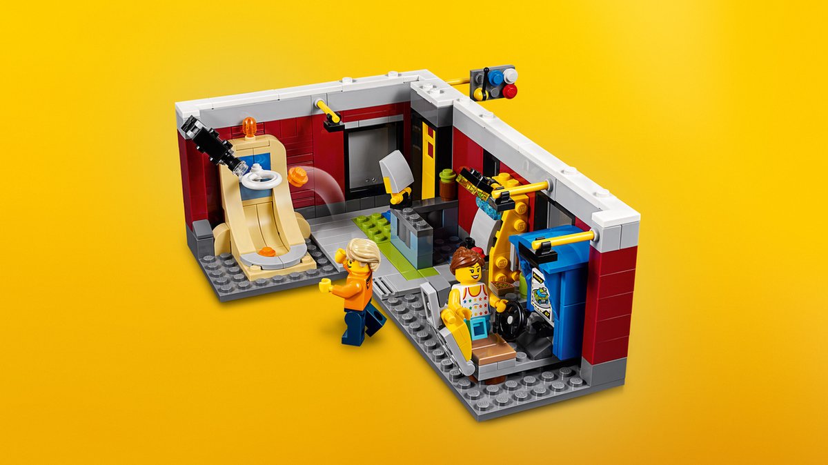 Skateboard Ramp Lego Creator 31081 Modular Skate House Lego