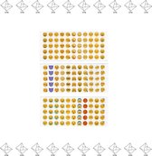 EPIN | Whatsapp Emoticon Stickers | 3 Stickervellen | 165 Emoticons