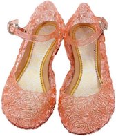 Prinsessen glitter schoenen met hak - Roze - Prinsessen - Verkleedschoenen - Frozen - Ariel - Elsa - Anna - Belle - Jurk - Maat 35 (valt als 33) Binnenzool: 20,5 cm