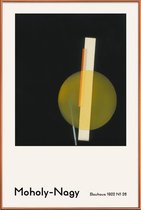 JUNIQE - Poster met kunststof lijst László Moholy-Nagy - Bauhaus 1922